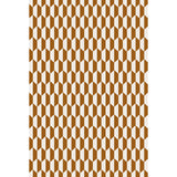 Cole & Son TILE WOVEN DRK GINGR CRM Upholstery Fabric