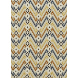 Mulberry JAZZ INDIGO/SPICE Fabric