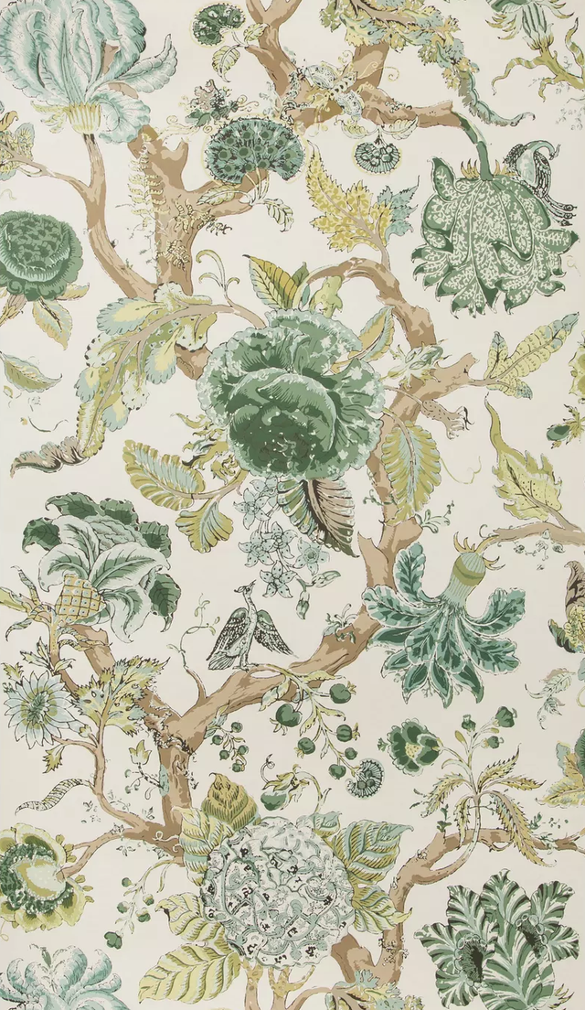 Lee Jofa ADLINGTON PAPER GREEN Wallpaper