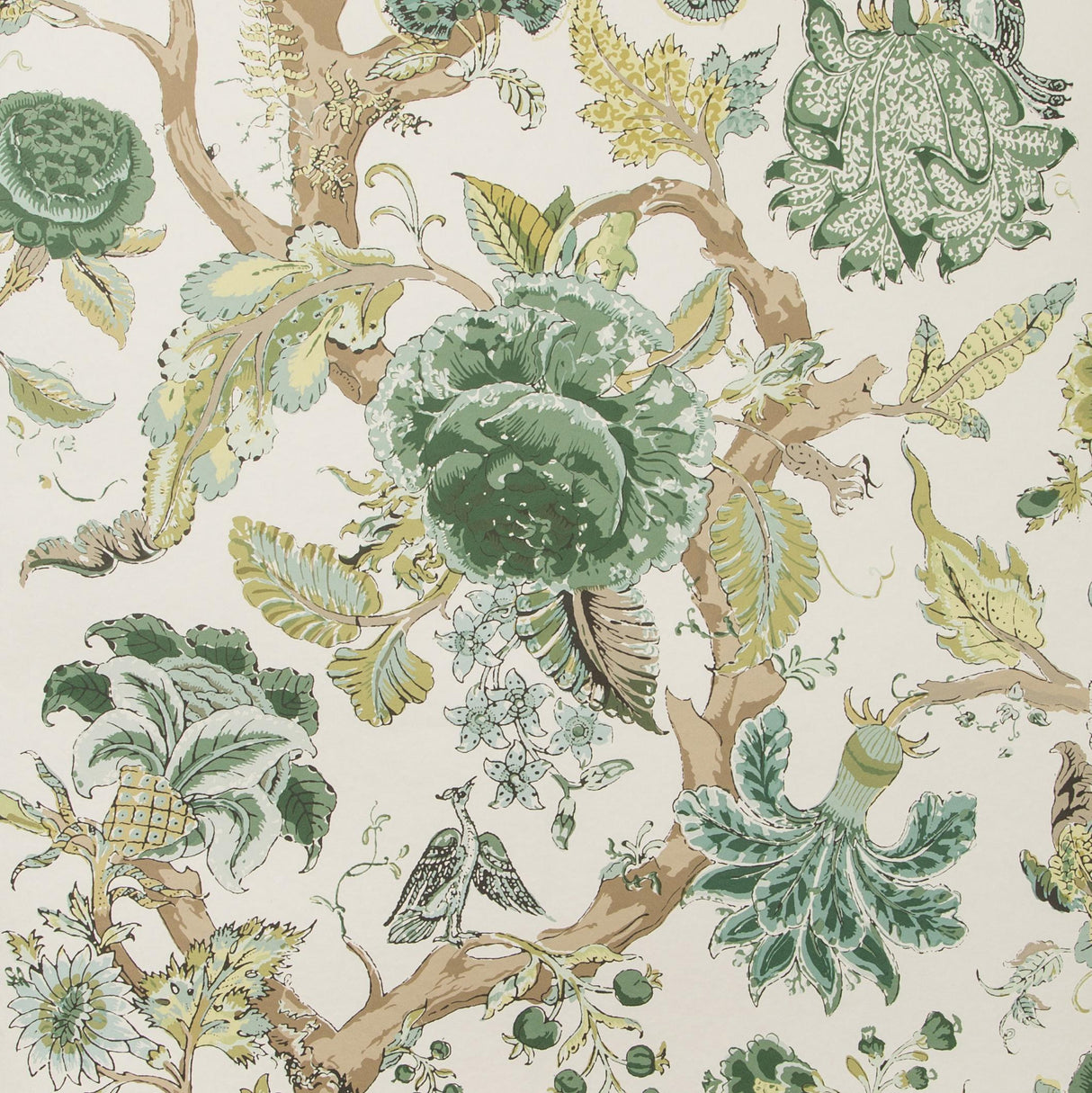 Lee Jofa ADLINGTON PAPER GREEN Wallpaper