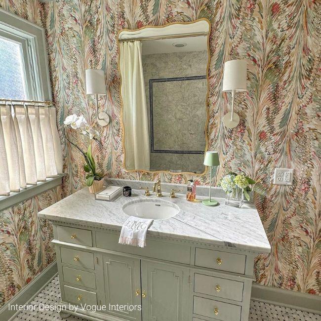 Lee Jofa TAPLOW PAPER JUNIPER/PETAL Wallpaper