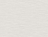 Seabrook Faux Linen Weave Cove Gray Wallpaper