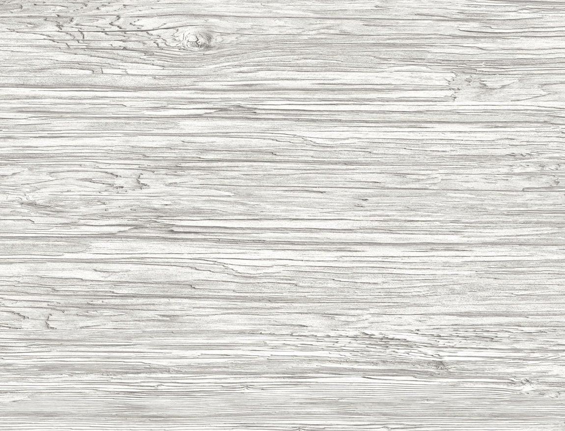 Seabrook Washed Shiplap Embossed Vinyl Grey Wallpaper