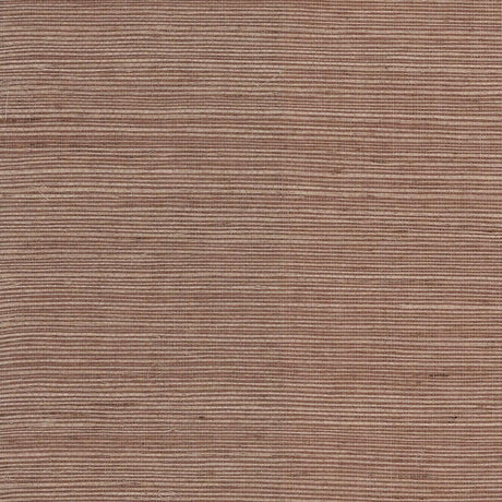 Seabrook Sisal Grasscloth Pink Wallpaper