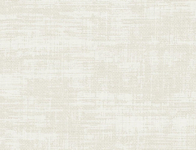 Seabrook Faux Rug Texture Barely Beige Wallpaper