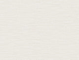 Seabrook Faux Linen Weave Off-White Wallpaper