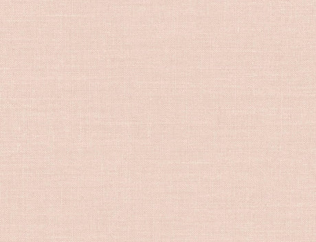 Seabrook Hopsack Embossed Vinyl Pink Wallpaper