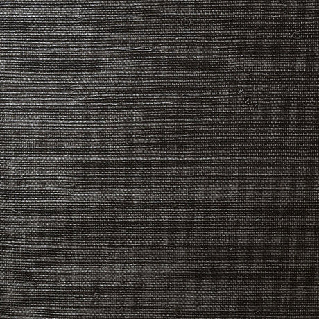 Seabrook Sisal Grasscloth Onyx Wallpaper