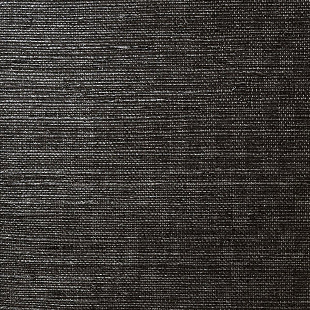 Seabrook Sisal Grasscloth Onyx Wallpaper