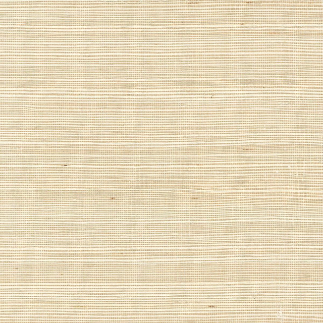 Seabrook Sisal Grasscloth Crme Brule Wallpaper
