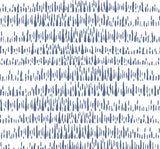 Seabrook Brush Marks Blue Wallpaper