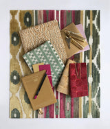 Lee Jofa DESNING VELVET PINK/GOLD Upholstery Fabric