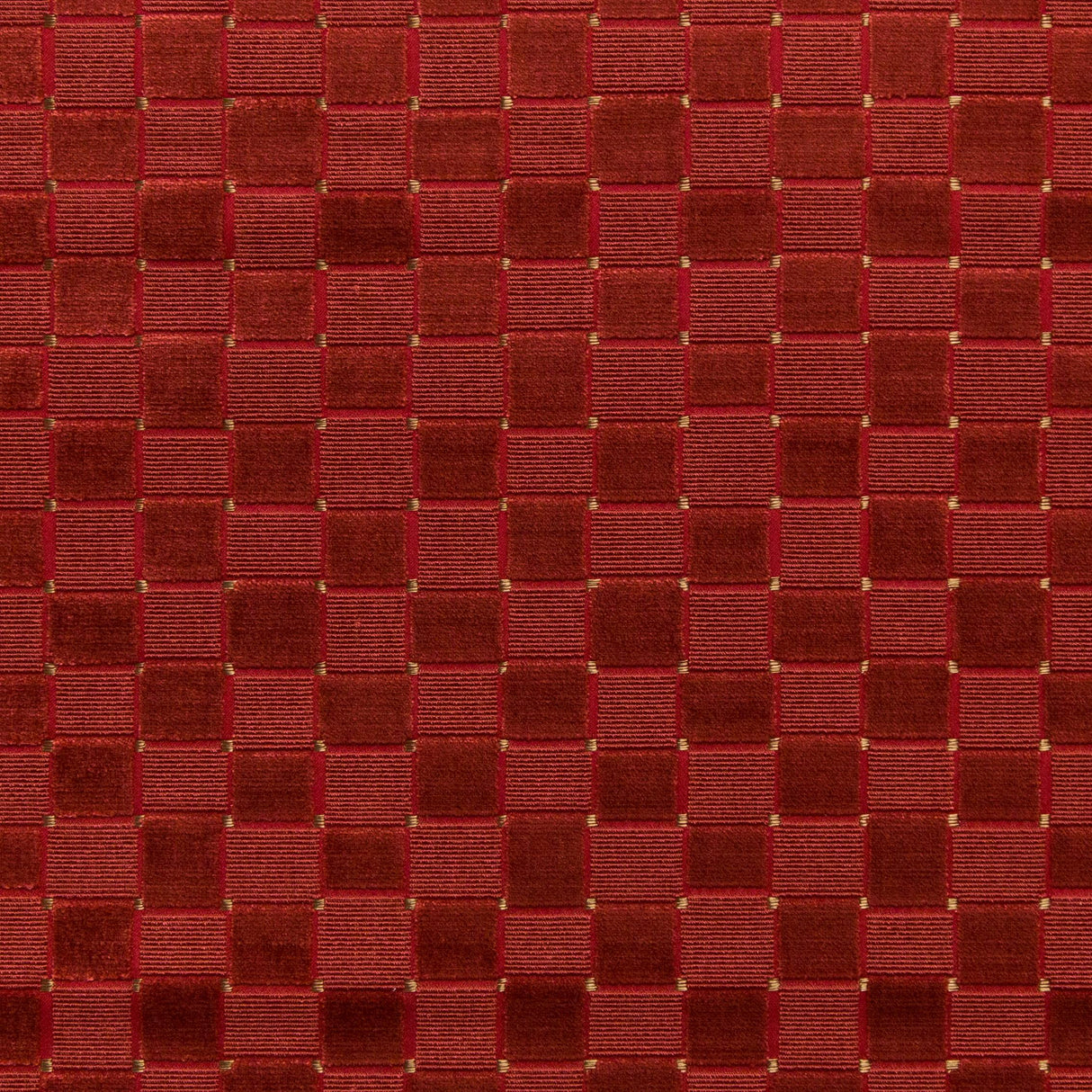 Lee Jofa LEVENS VELVET RUBY Upholstery Fabric