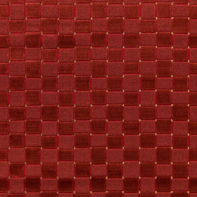 Lee Jofa LEVENS VELVET RUBY Upholstery Fabric