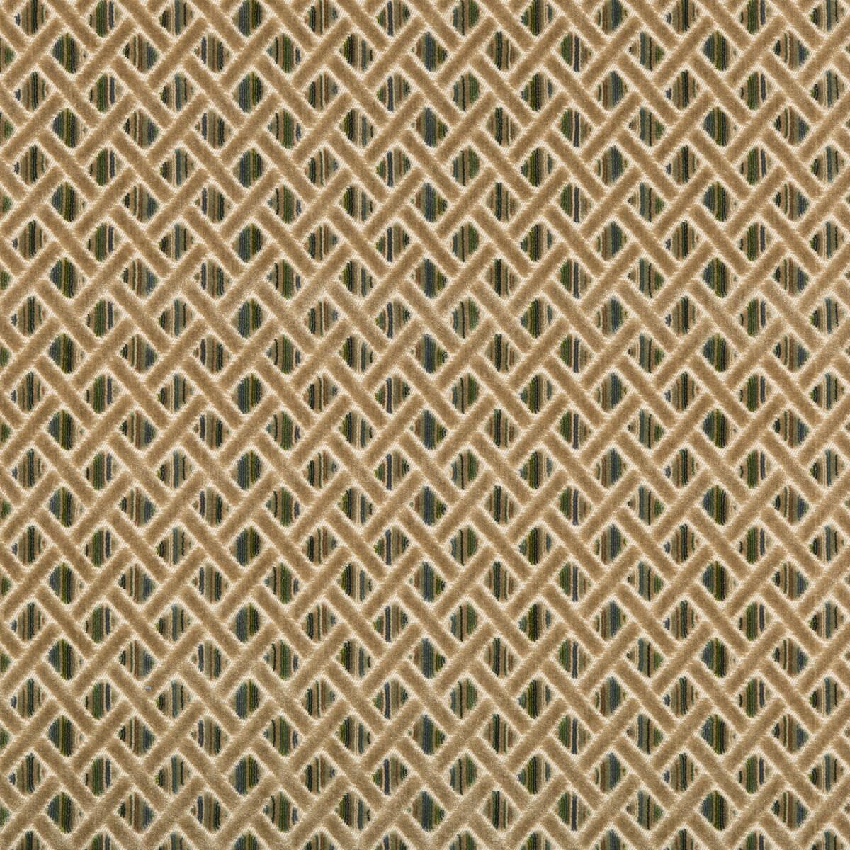 Lee Jofa Bourne Velvet Peacock Fabric