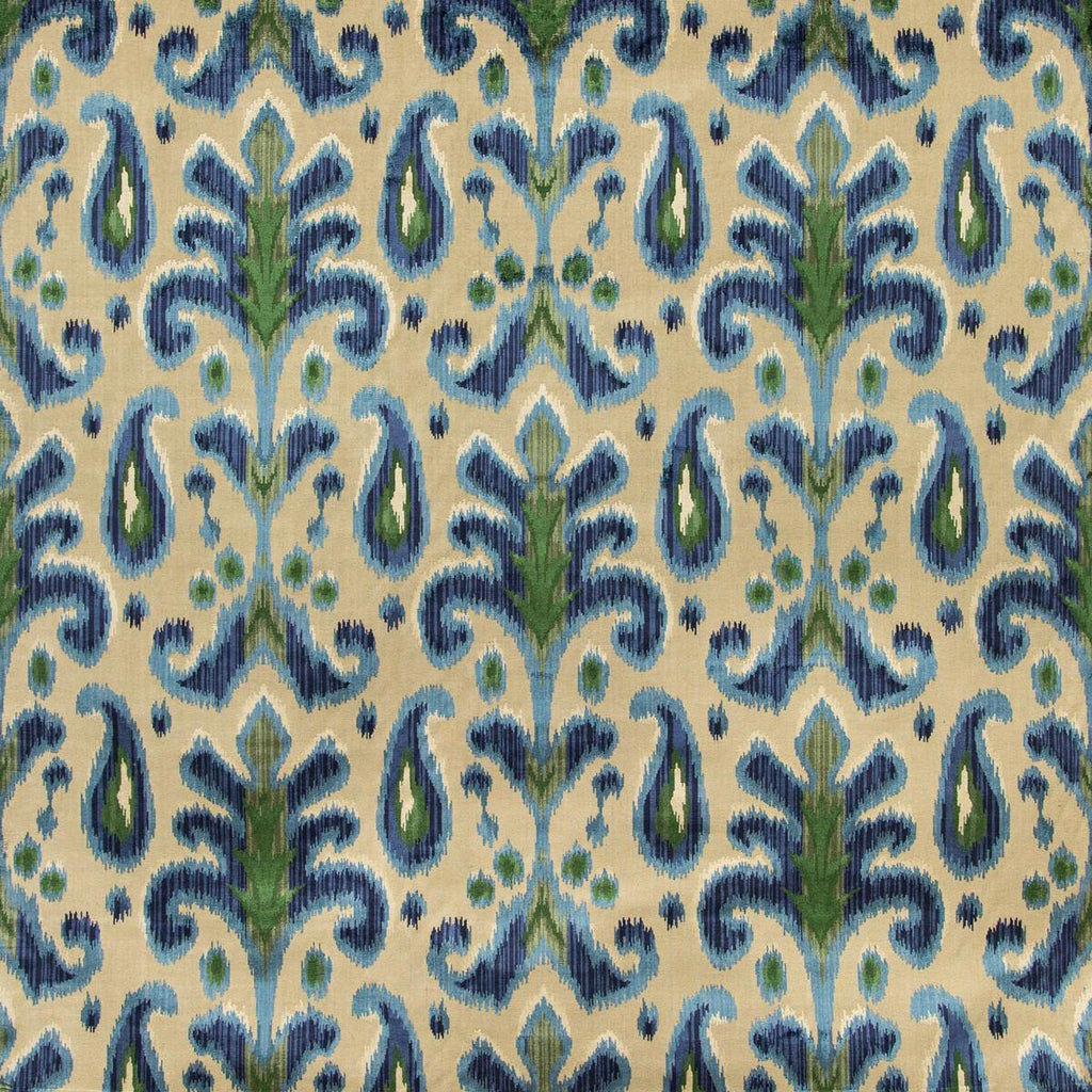 Lee Jofa BRONWEN VELVET BLUE/GREEN Fabric