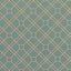 G P & J Baker LANGDALE TRELLIS TEAL/BRONZE Wallpaper