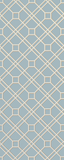 G P & J Baker LANGDALE TRELLIS SOFT BLUE Wallpaper