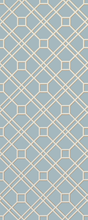 G P & J Baker LANGDALE TRELLIS SOFT BLUE Wallpaper