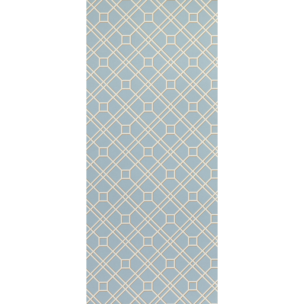 G P & J Baker LANGDALE TRELLIS SOFT BLUE Wallpaper