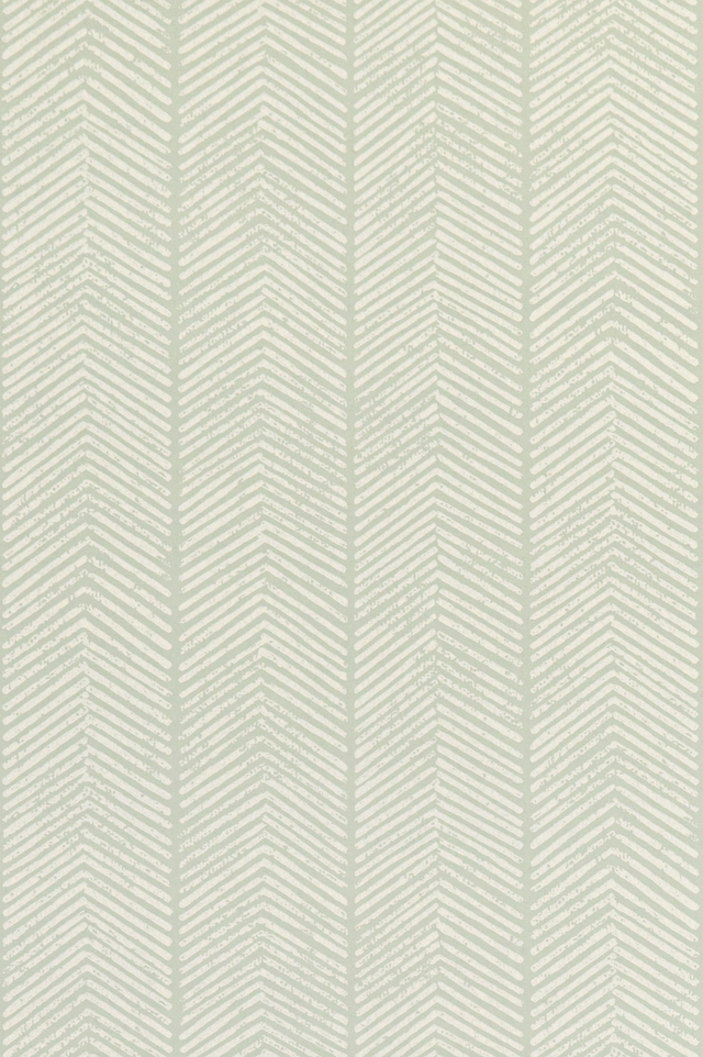 G P & J Baker HERRINGBONE AQUA Wallpaper