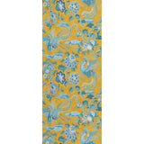 G P & J Baker CHIFU OCHRE/BLUE Wallpaper