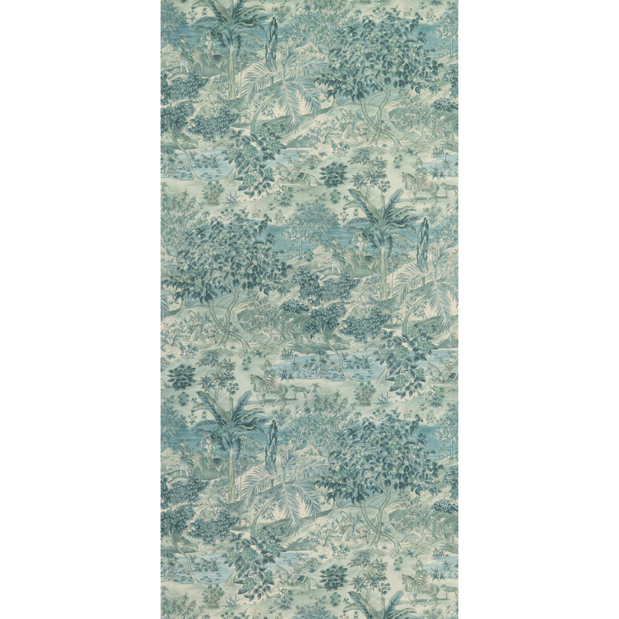 G P & J Baker RAMAYANA BLUE Wallpaper