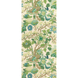 G P & J Baker MAGNOLIA EMERALD/TEAL Wallpaper