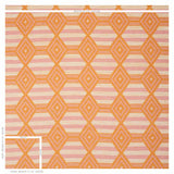 Schumacher Manta Performance Pink & Orange Fabric