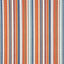 Schumacher Zuni Stripe Blue & Orange Fabric