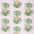 Schumacher Pineapples Chintz Blush Fabric