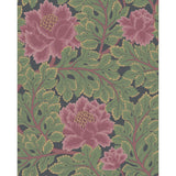 Cole & Son AURORA WP ROSE/FOREST/CHAR Wallpaper
