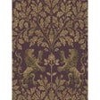 Cole & Son BOSCOBEL OAK GOLD/CLARET Wallpaper