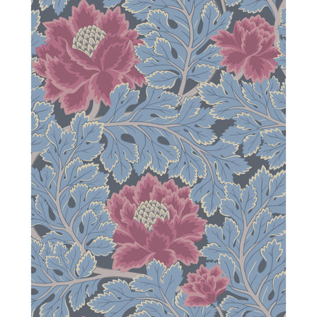 Cole & Son AURORA WP CERISE/CERULEAN BL Wallpaper