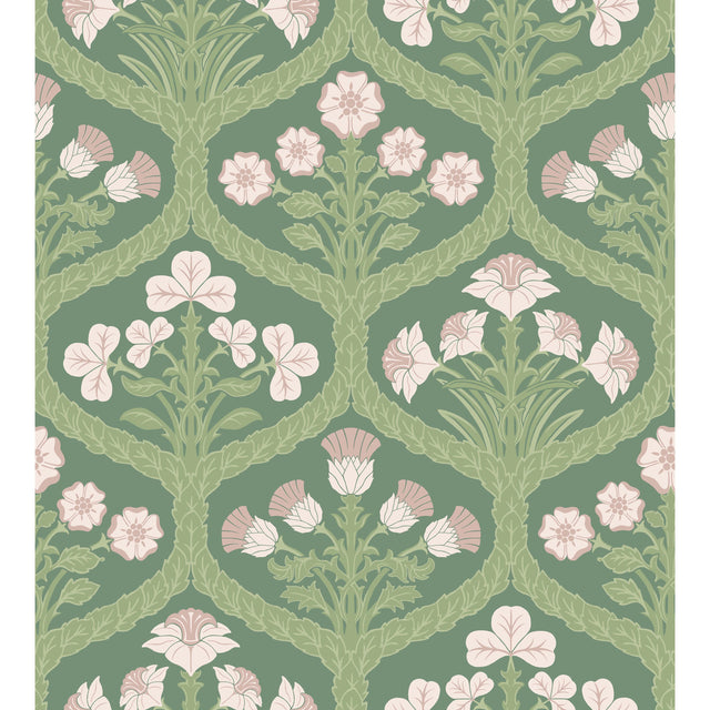 Cole & Son FLORAL KINGDOM BSLIP/LEAF Wallpaper