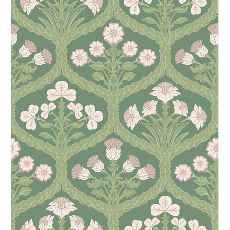 Cole & Son FLORAL KINGDOM BSLIP/LEAF Wallpaper