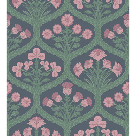 Cole & Son FLORAL KINGDOM ROSE/FORES Wallpaper