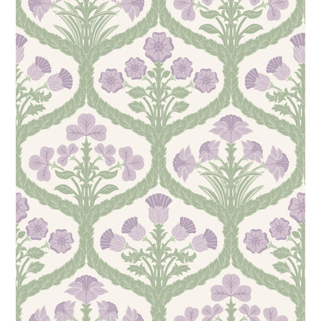 Cole & Son FLORAL KINGDOM MULB/OLIVE Wallpaper