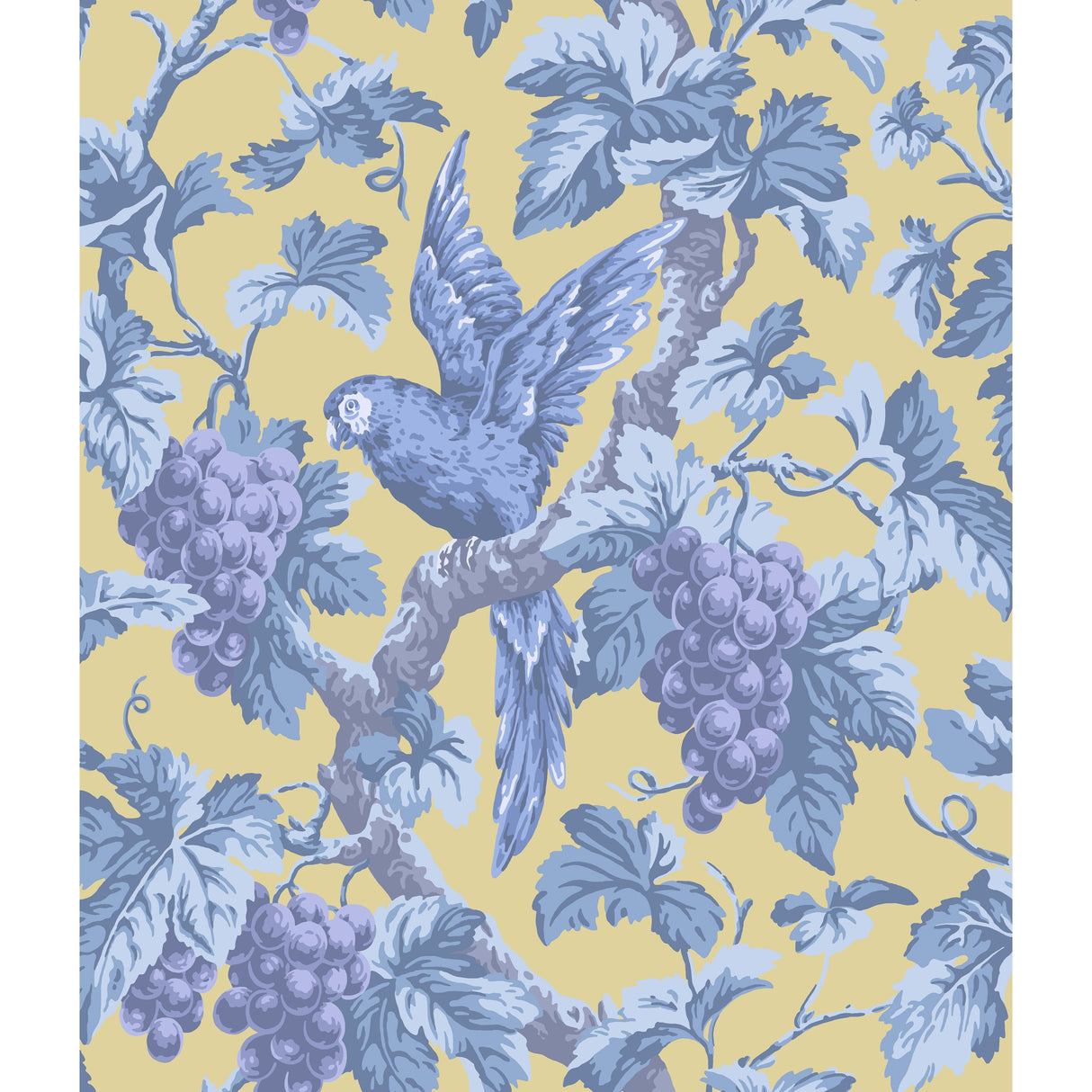 Cole & Son WOODVALE ORCHARD HYAC/OCH Wallpaper