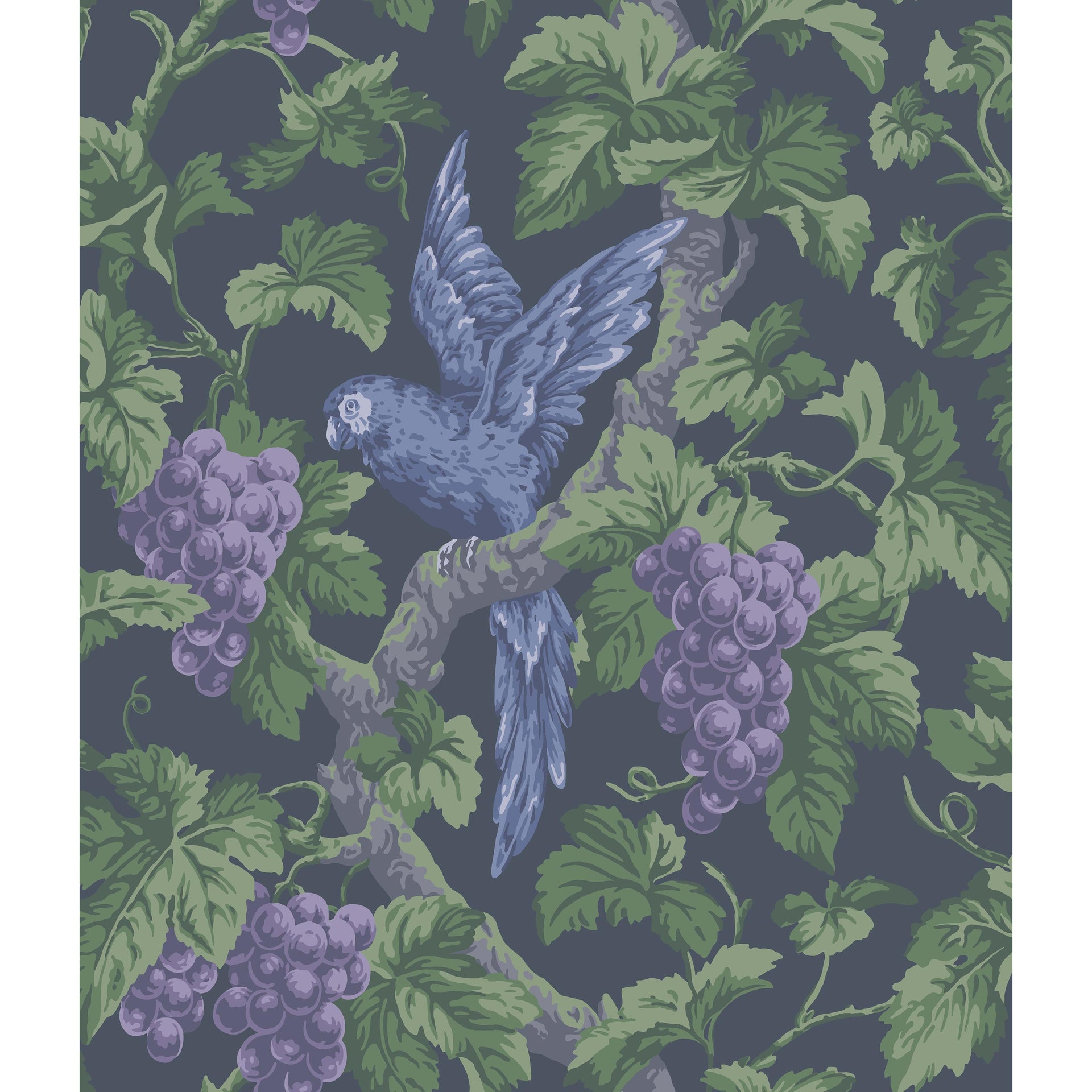 Cole & Son Woodvale Orchard Viol/Ink Wallpaper