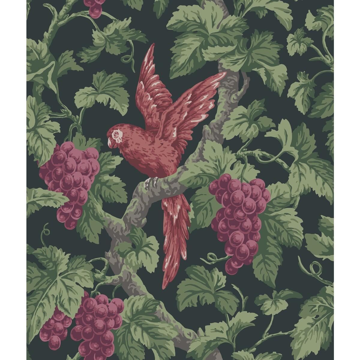 Cole & Son Woodvale Orchard Ruby/Ch Wallpaper