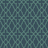 Cole & Son Treillage Viridian/Ink Wallpaper