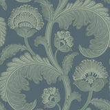 Cole & Son Fanfare Flock Dk Egg/Pet Wallpaper