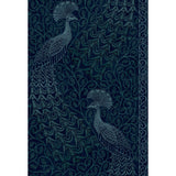 Cole & Son PAVO PARADE M PETROL/INK Wallpaper