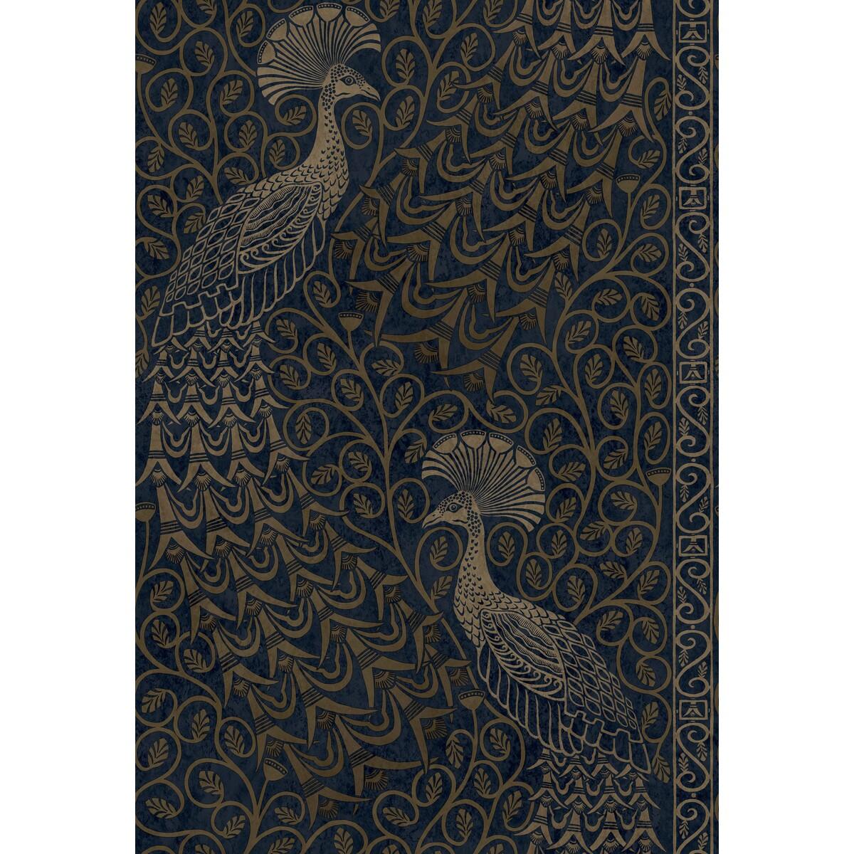 Cole & Son Pavo Parade M Bronze/Mid Wallpaper