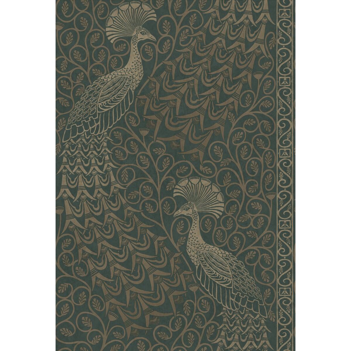 Cole & Son Pavo Parade Mgilver/Green Wallpaper