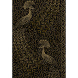 Cole & Son PAVO PARADE M GOLD/SOOT Wallpaper