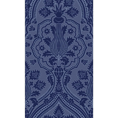 Cole & Son Pugin Palace Flock Hyacin Wallpaper