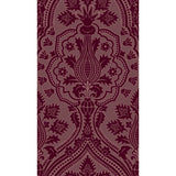 Cole & Son PUGIN PALACE FLOCK CLARET Wallpaper