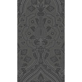 Cole & Son PUGIN PALACE FLOCK CHARC Wallpaper